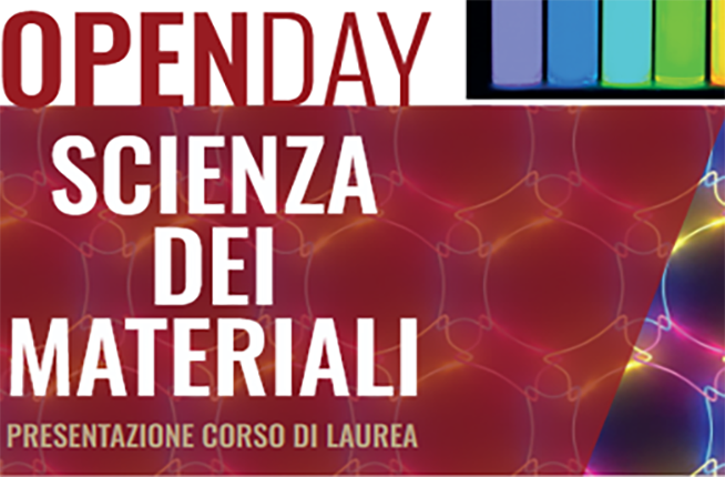 Collegamento a Open day Scienze dei Materiali